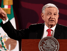 Andrés Manuel López Obrador, en la mañanera de hoy. EFE / J. Méndez