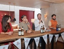 Bibiana Tenorio, Salvador Villaseñor, Jesús Briseño y Federico Gallo en la rueda de prensa del Otoñobierfest 2024 en 