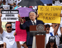 La propuesta impulsada por el Presidente López Obrador reduce de 11 a nueve el número de ministros de la SCJN. EL INFORMADOR / ARCHIVO / EFE / J. Méndez