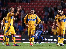 Querétaro, que llegaba como la gran víctima ante los Tigres por ser el último en la tabla general, pero los derrotaron. IMAGO7