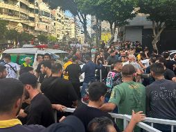 Este es el tercer bombardeo israelí contra el Dahye desde el inicio del fuego cruzado entre Hezbulá y el Estado hebreo. EFE/W. HAMZEH