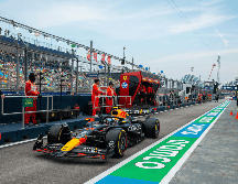 CHECO PÉREZ. Será este sábado cuando se corra la FP3, así como las clasificaciones para la parrilla de salida del Gran Premio de Singapur del próximo domingo. EFE / T. White