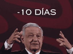 El Presidente López Obrador está a 10 días de terminar su sexenio. SUN / ARCHIVO