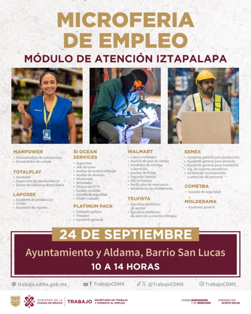  Especial /  @TrabajoCDMX