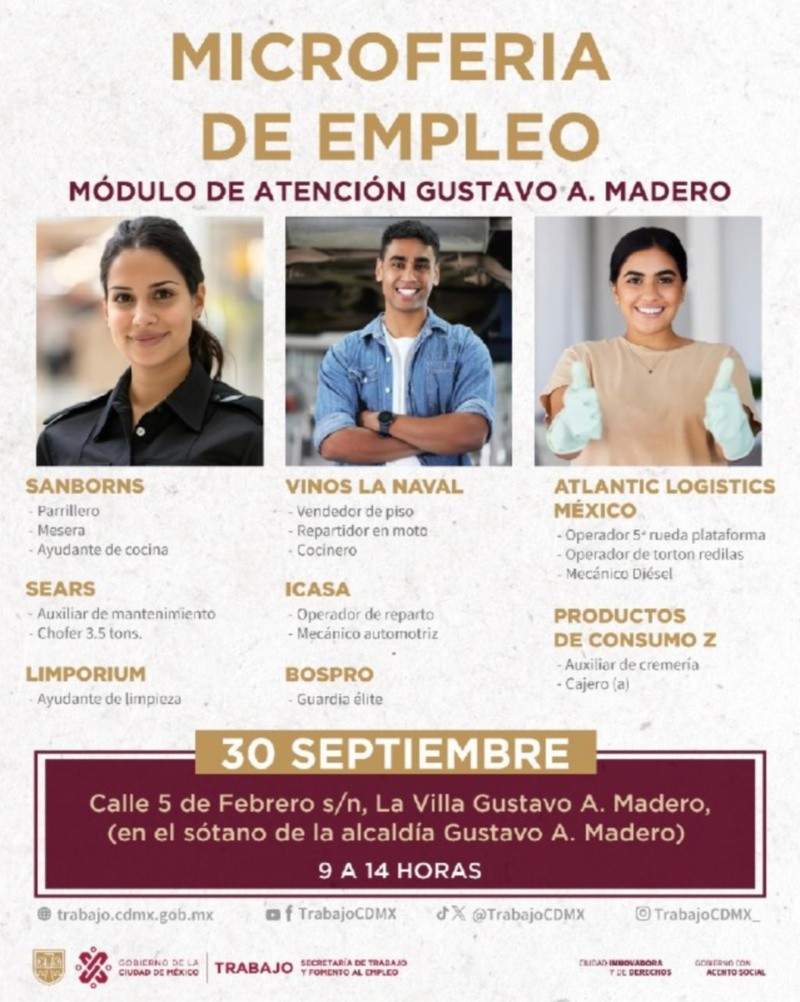 Especial /  @TrabajoCDMX  