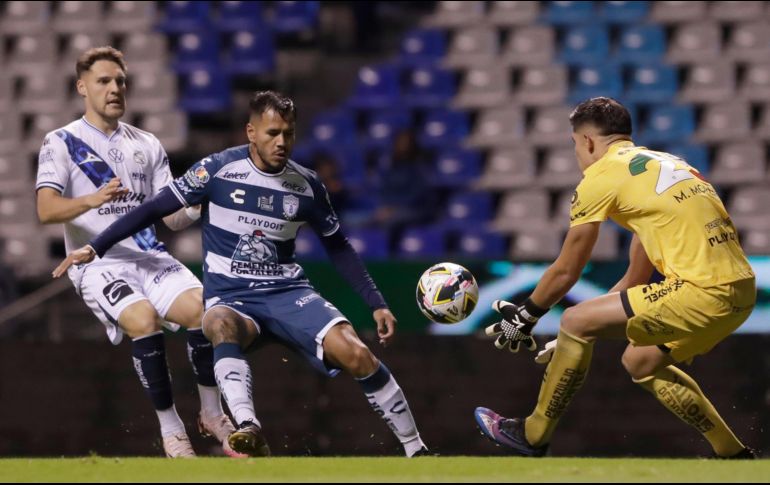 El Pachuca tiene 12 años sin perder en Puebla. EFE/H. Ríos
