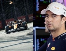 La escudería británica McLaren ha generado controversia debido a posibles irregularidades en el alerón trasero de su monoplaza, detectadas durante el Gran Premio de Azerbaiyán. EFE/ T. WHITE. SUN/ ARCHIVO.