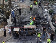 El grupo libanés chií Hizbulá también ha intensificado el lanzamiento de drones y proyectiles contra el norte de Israel. EFE/A. SULTAN