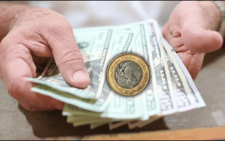 El dólar estadounidense mantiene un tipo de cambio de 19.39 pesos por unidad. EL INFORMADOR / ARCHIVO