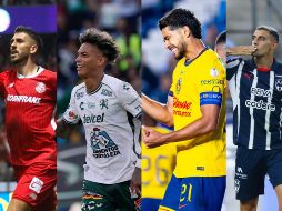 Germán Berterame, Paulinho, Henry Martín y Jhonder Cádiz se encuentran empatados en la cima de la Tabla de Goleo. IMAGO7.