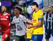 Germán Berterame, Paulinho, Henry Martín y Jhonder Cádiz se encuentran empatados en la cima de la Tabla de Goleo. IMAGO7.