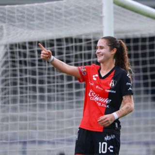 María Salas, la goleadora de Atlas Femenil