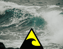 La JMA avisó de la posibilidad de que el tsunami alcance la máxima altura prevista (un metro) en las próximas horas en las islas Izu y en las islas Ogasawara. CANVA