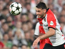 Corría el minuto 29 del partido ante el NAC Breda, cuando Santi sitió un tirón en la pierna derecha. AFP / J. Thys