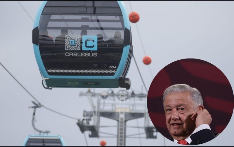 El día de hoy a las 5:00 de la tarde, se inauguraron las seis estaciones de la Línea 3 del Cablebús en la CDMX. EL UNIVERSAL/ Carlos Mejía y EL UNIVERSAL/ Berenice Fregoso