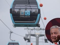 El día de hoy a las 5:00 de la tarde, se inauguraron las seis estaciones de la Línea 3 del Cablebús en la CDMX. EL UNIVERSAL/ Carlos Mejía y EL UNIVERSAL/ Berenice Fregoso