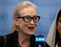 Meryl Streep puso el foco sobre la preocupante situación de las mujeres en Afganistán y Kabul. ESPECIAL / X: @UN