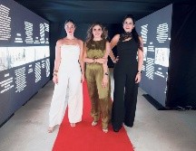 Pattsy Contreras, Priscila Solórzano y Claudia Elizalde, anfitrionas del Summit Night Fall-Winter 2024 de Península Lifestyle Properties. GENTE BIEN JALISCO/  Antonio Martínez