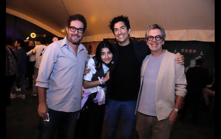 Javier Rosales, Pía Sarabia, Eduardo Sarabia y Gonzalo Lebrija. GENTE BIEN JALISCO/ Claudio Jimeno
