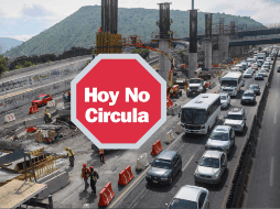 Recuerda que el horario del Hoy No Circula es desde las 5:00 de la mañana a las 10:00 de la noche. ESPECIAL/SUN/ /L. Camacho.