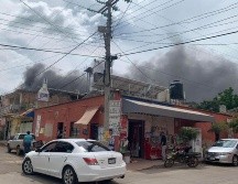 Todos los trabajadores de la forrajera alcanzaron a salir ilesos del inmueble. ESPECIAL
