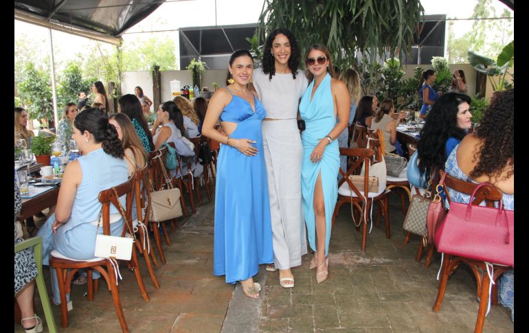 Fabiola Tostado, Rossana Valencia Chalita y Fernanda Villa. GENTE BIEN JALISCO