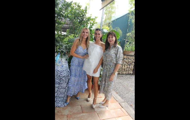 Gaby Sánchez, Fernanda Caccia y Marcela Ruenes. GENTE BIEN JALISCO/ Esmeralda Ecamilla