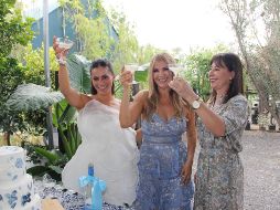 Gaby Sánchez, Fernanda Caccia y Marcela Ruenes. GENTE BIEN JALISCO/ Esmeralda Ecamillla