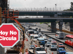 Recuerda que el horario del Hoy No Circula es desde las 5:00 de la mañana a las 10:00 de la noche. ESPECIAL/SUN/L. Camacho.