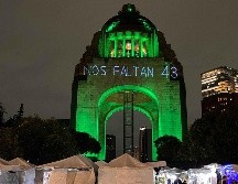 '¡Fue el Ejército!', fue una de las principales consignas y pintas que realizaron los manifestantes en las calles del centro de la ciudad. SUN/V. Rosas.