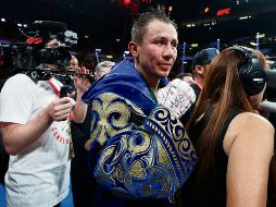 Gennadiy Golovkin también presidente el comité olímpico de su país. AFP/S. Stier