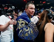 Gennadiy Golovkin también presidente el comité olímpico de su país. AFP/S. Stier