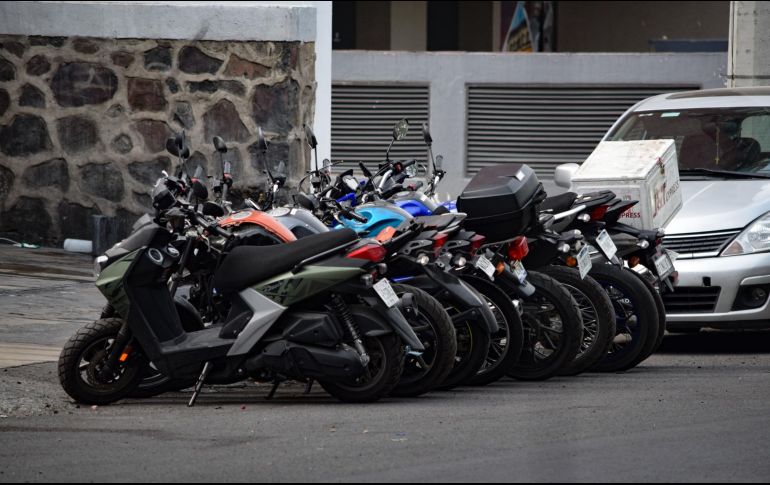 La mayoría de las motocicletas son robadas mientras están estacionadas. EL INFORMADOR/Archivo