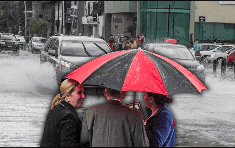 La amplia circulación de la tormenta tropical 