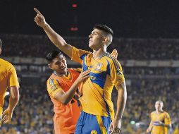 El gol de Juan Brunetta cayó en el último minuto, salvando a Tigres de su segunda derrota de la campaña. IMAGO7/J. Ovalle