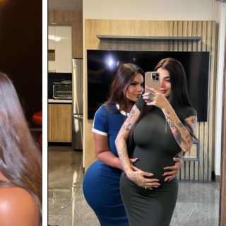 Karely Ruiz presenta a la mamá de su hija