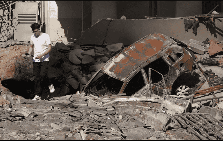 El ejército israelí había indicado que llevó a cabo otro ataque selectivo en Beirut, aunque aún no ha proporcionado detalles al respecto. AP / H. Ammar