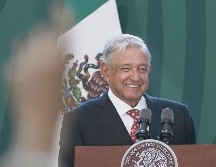 Andrés Manuel López Obrador se despidió en su último evento público. AP