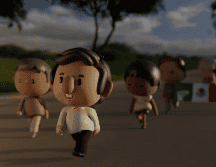 Para la última conferencia mañanera de López Obrador se presentó una animación especial como introducción. ESPECIAL / YouTube Andrés Manuel López Obrador