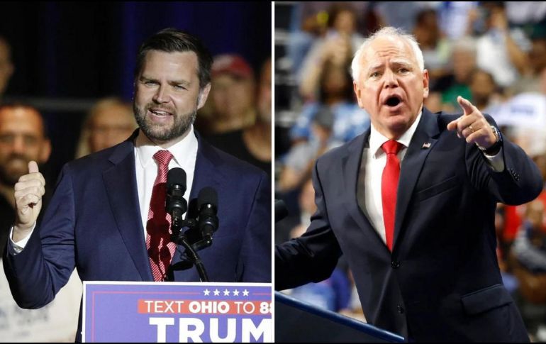 Considerando que tanto Vance como Walz son mayoritariamente desconocidos en Estados Unidos, será una oportunidad de presentarse y definir sus prioridades. EFE / ARCHIVO