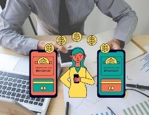 Algunas instituciones financieras establecen límites de transferencia que alcanzan hasta los 100 mil pesos. CANVA