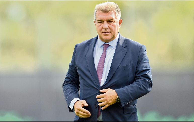 La más reciente gestión de Joan Laporta no ha resuelto los problemas financieros del Barcelona. AFP