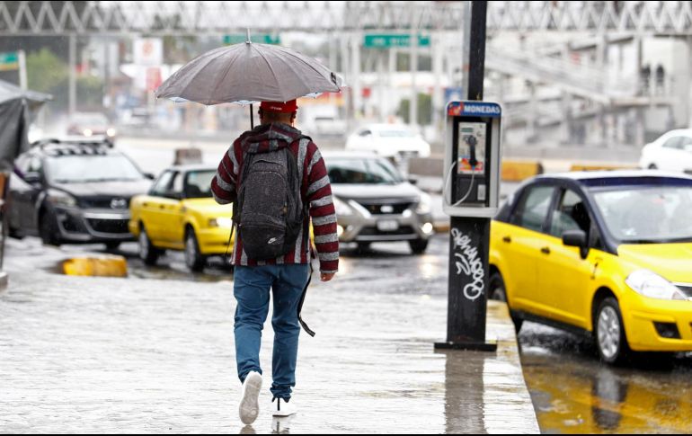 Las lluvias se mantendrán en algunas zonas del país. EL INFORMADOR/ ARCHIVO