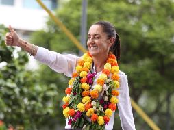 Claudia Sheinbaum se convertirá hoy en la Presidenta de México. Una nueva administración federal comienza este martes y tiene un emblema. EL INFORMADOR / ARCHIVO