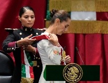 A este acto histórico, se dieron cita diversos mandatarios internacionales. AP / E. VERDUGO