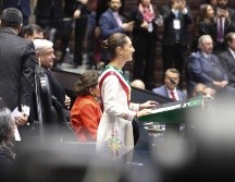 Claudia Sheinbaum recibirá esta cifra mensual a partir del día de hoy como Presidenta Constitucional de México. ESPECIAL / Presidencia de la República