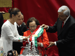 Claudia Sheinbaum se convirtió hoy en la Presidenta Constitucional de los Estados Unidos Mexicanos. SUN / D. Simón Sánchez