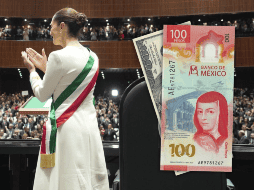 Al inicio de la jornada, el tipo de cambio peso-dólar alcanzó a ubicarse arriba de las 19.70 unidades para posteriormente ir recuperando terreno frente al billete verde. ESPECIAL / Presidencia de la República