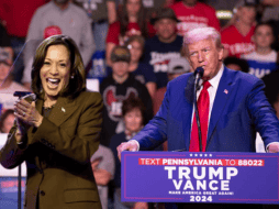 Los señalamientos de Trump contra Kamala Harris se dan en un momento de máxima tensión en Oriente Medio, luego de que Israel iniciara una invasión terrestre en el sur del Líbano. EFE/ ARCHIVO/ ESPECIAL