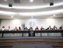 Titulares de los Organismos Públicos Descentralizados rindieron protesta frente a Juan José Frangie. ESPECIAL